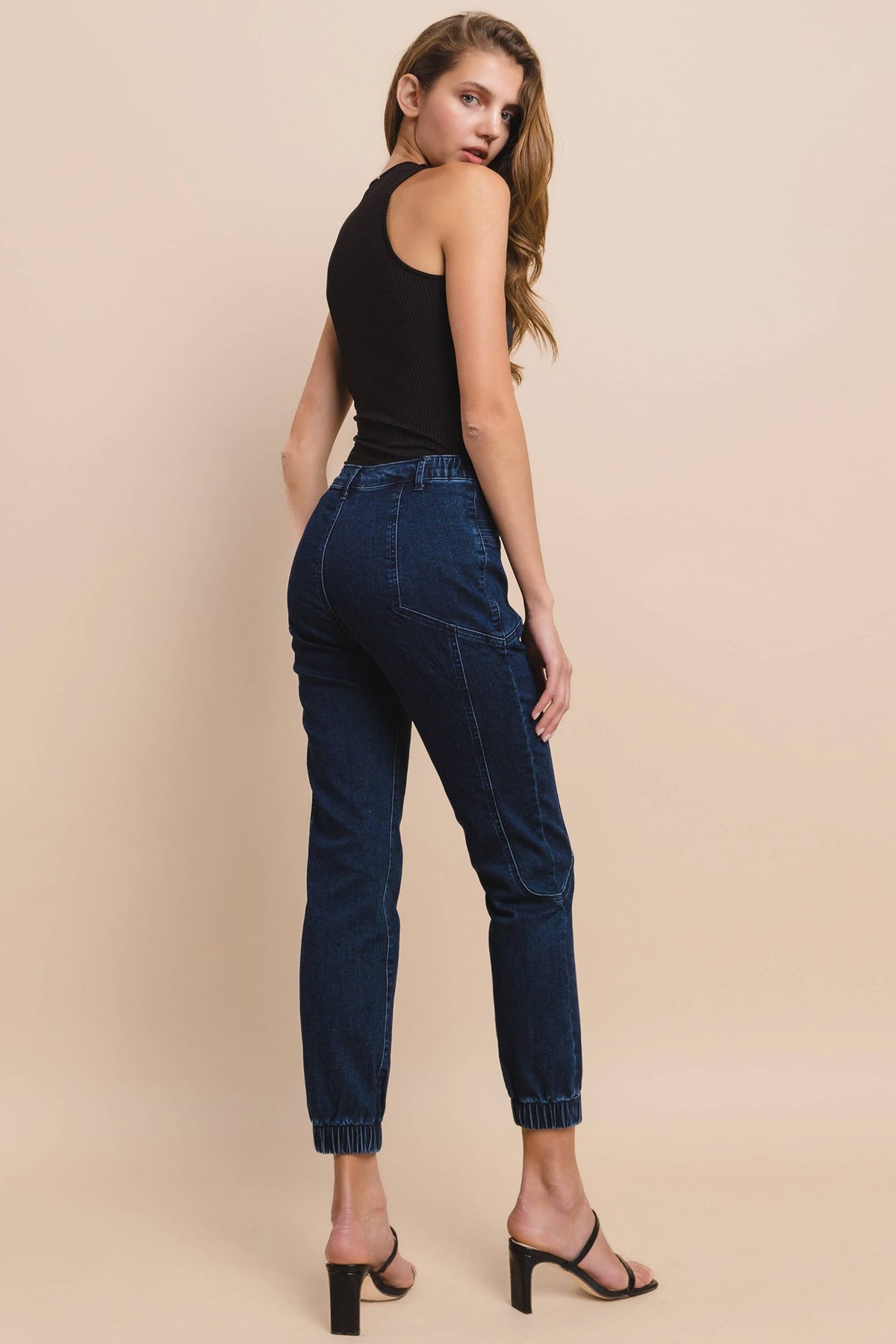 PREMIUM DENIM JOGGER PANTS 2462