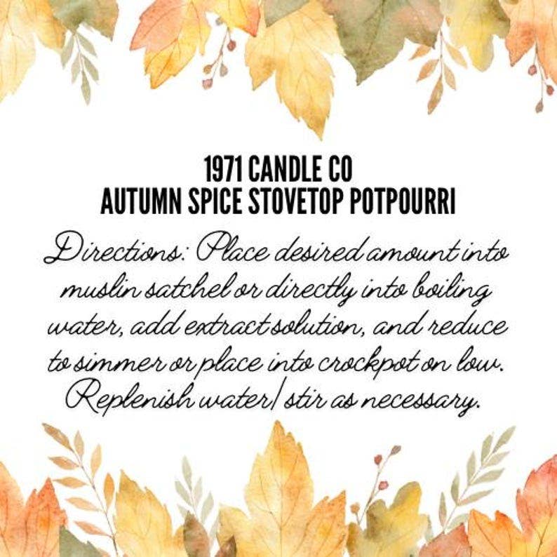 Stovetop Potpourri Simmer Mix