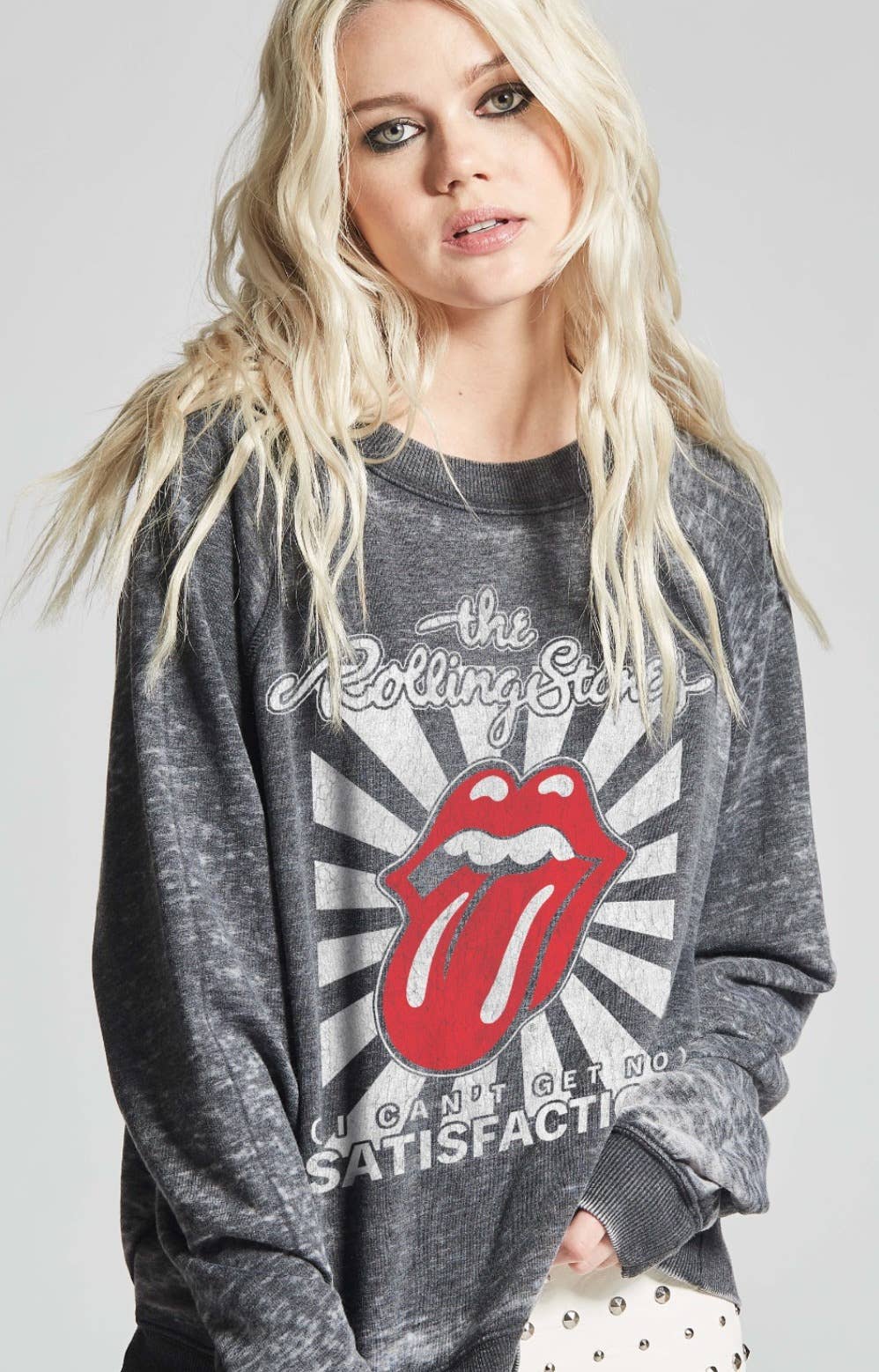 302676 - 530 Rolling Stones Satisfaction Sweatshirt