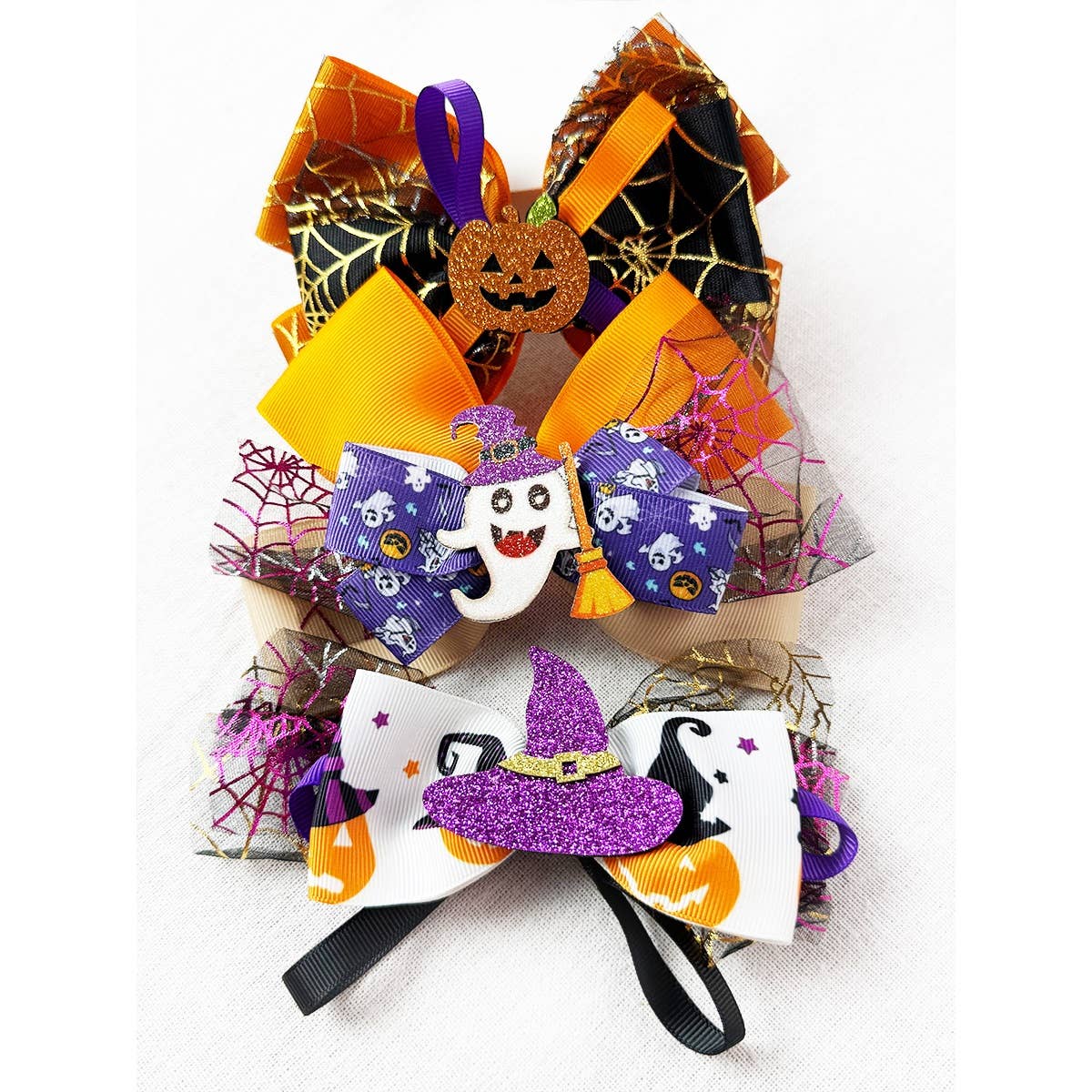 Halloween Boutique Hair Bow Clip