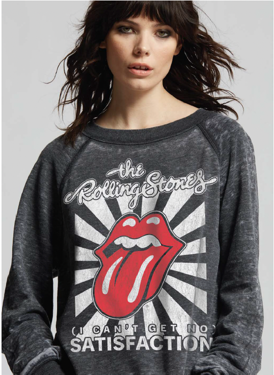 302676 - 530 Rolling Stones Satisfaction Sweatshirt