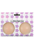 Silicone nipple covers in packaging with floral design