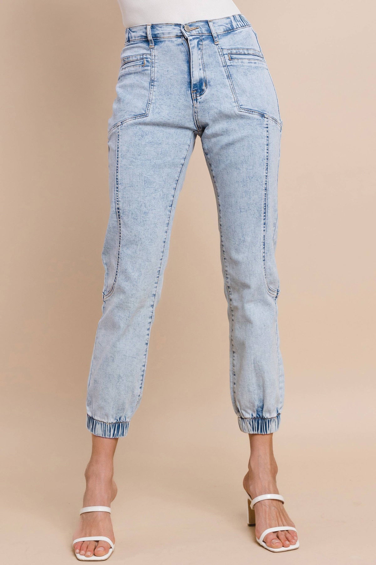 PREMIUM DENIM JOGGER PANTS 2462